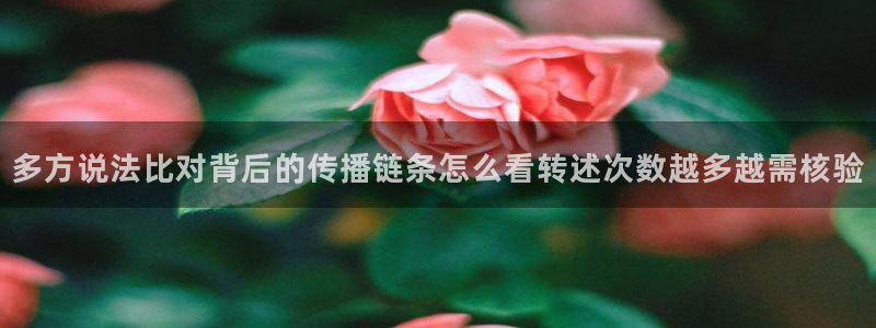 51 吃瓜:多方说法比对背后的传播链条怎么看转述次数越多越需核验